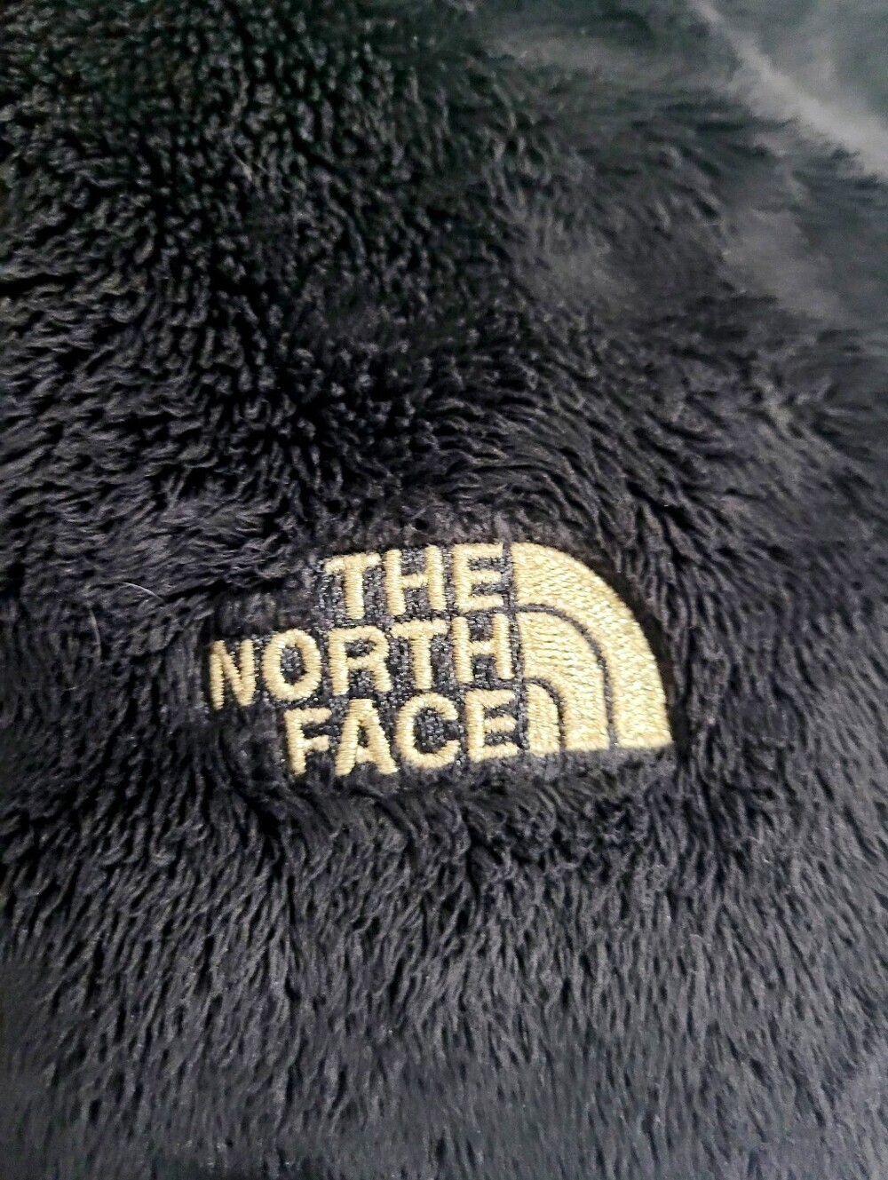 The North Face Women's Black Plush Fleece Full Zip Jacket Coat Size Small Small - Picture 6 of 13